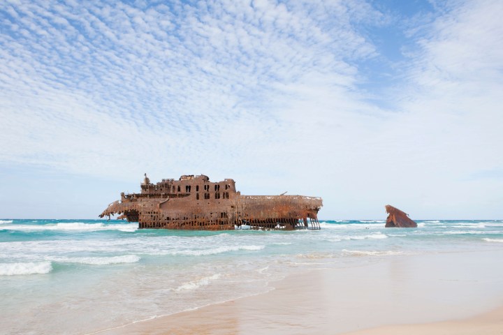 water next to the beach