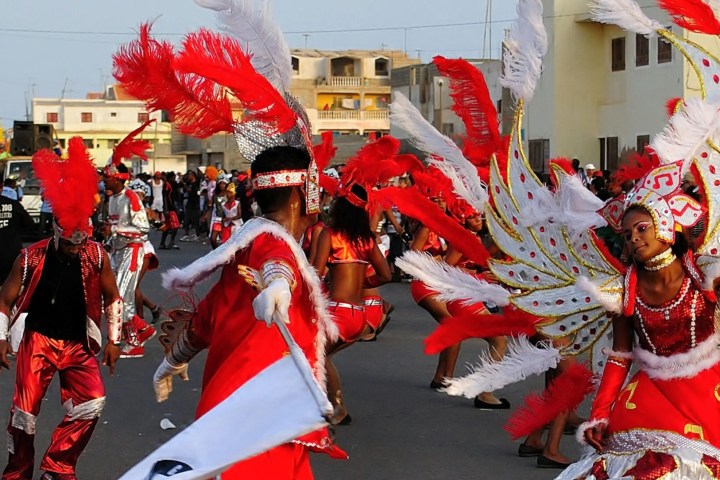 a group of people wearing costumes